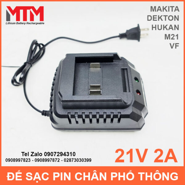 Sac Pin Hukan 21V 2A Sac Pin Hukan 21V 2A