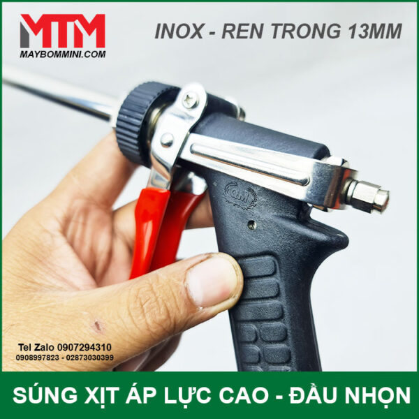 Sung Inox Dau Nhon QM Cao Cap Sung Inox Dau Nhon QM Cao Cap