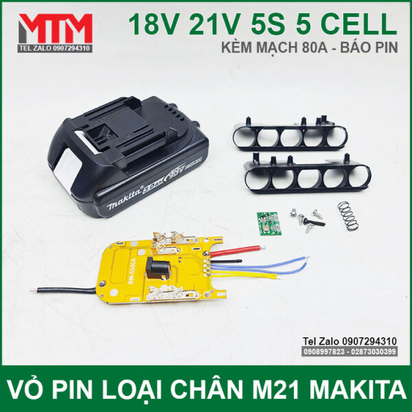 Vo Pin M21 Makita May Khoan Bulong Ban Vit 5 Cell Vo Pin M21 Makita May Khoan Bulong Ban Vit 5 Cell