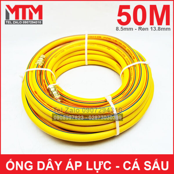 Ong Ap Luc Rua Xe Phun Thuoc Sau 8mm Ren 13mm 50 Met Crocodile Ca Sau Ong Ap Luc Rua Xe Phun Thuoc Sau 8mm Ren 13mm 50 Met Crocodile Ca Sau