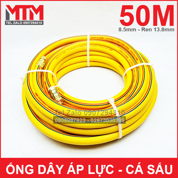 Ong Ap Luc Rua Xe Phun Thuoc Sau 8mm Ren 13mm 50 Met Crocodile Ca Sau Ong Ap Luc Rua Xe Phun Thuoc Sau 8mm Ren 13mm 50 Met Crocodile Ca Sau