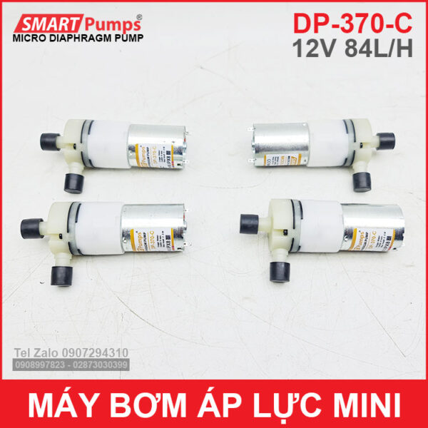 Bom Ap Luc Nho Mini 12V DP 370 C
