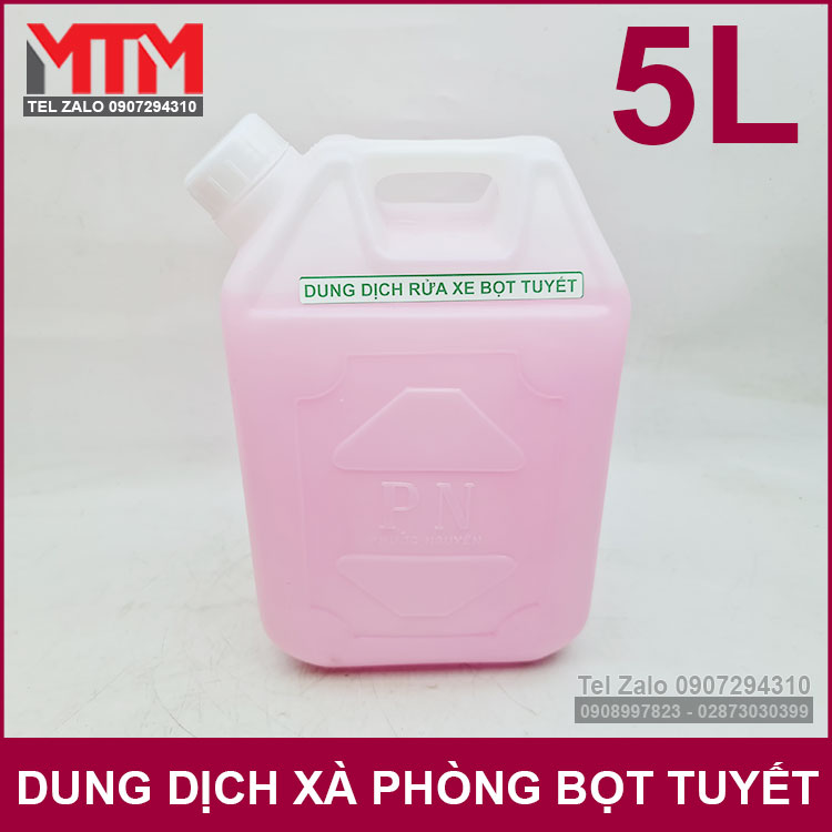 Nuoc Rua Xe Bot Tuyet 5L Nuoc Rua Xe Bot Tuyet 5L