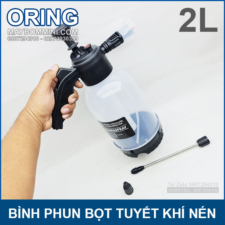 Pun Bot Tuyet Rua Xe Oring Gia Re