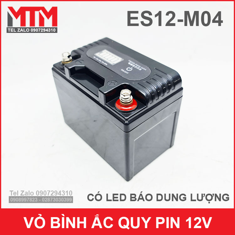 Vo Binh Ac Quy 12v ES M04 Vo Binh Ac Quy 12v ES M04