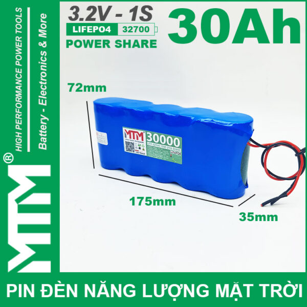 Pin Den Nang Luong Mat Troi 3v2 30Ah 30000mAh Cell Pin Sat Lifepo4 32700 Kich Thuoc Pin Den Nang Luong Mat Troi 3v2 30Ah 30000mAh Cell Pin Sat Lifepo4 32700 Kich Thuoc
