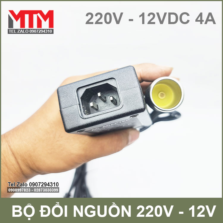 Cau Noi Bo Doi Nguon 220V 12V 4A Cau Noi Bo Doi Nguon 220V 12V 4A