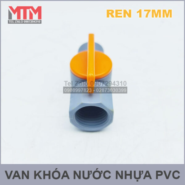 Khoa Nhua Ren Trong 17mm Khoa Nhua Ren Trong 17mm