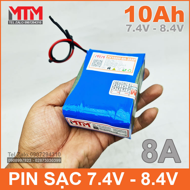 Khoi Pin Sac 2S 7V 10ah Khoi Pin Sac 2S 7V 10ah