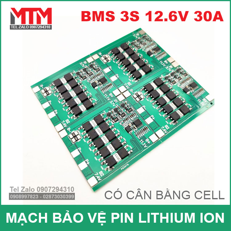 Mach BMS 3s Gia Re 30A Mach BMS 3s Gia Re 30A