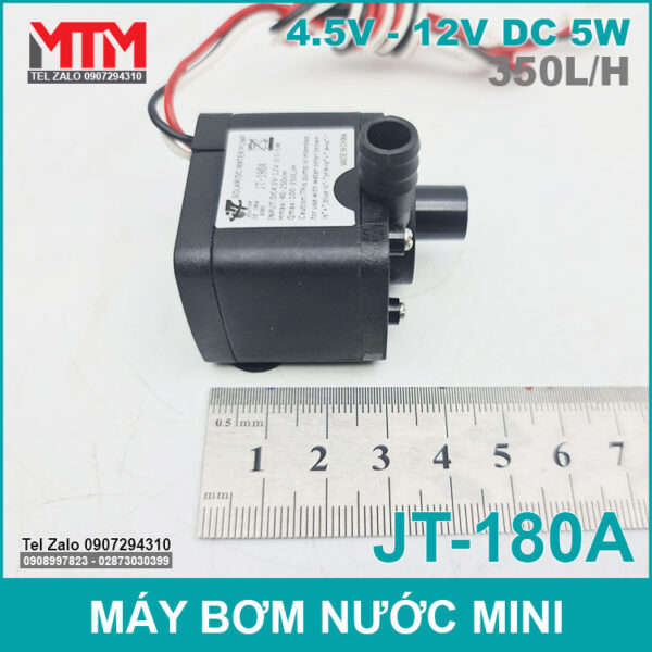 May Bom Nuoc Mini JT 180A Chieu Dai May Bom Nuoc Mini JT 180A Chieu Dai