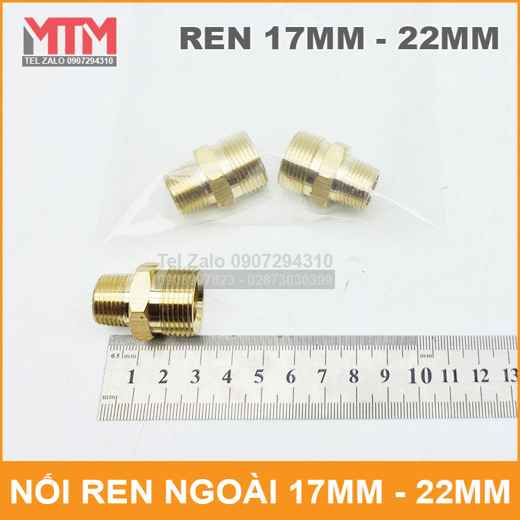 Noi Ong Ren Ngoai 17mm 22mm Kich Thuoc Noi Ong Ren Ngoai 17mm 22mm Kich Thuoc