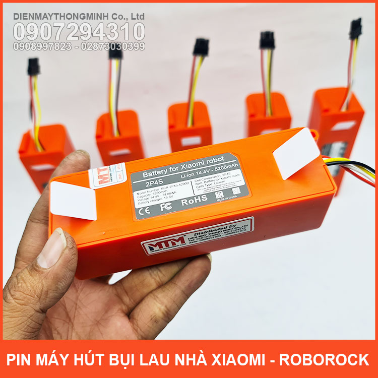 Pin Roborock Xiaomi 14V 5200mah