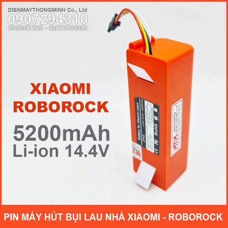 Thay Pi May Hut Bui Lau Nha Xiaomi Roborock