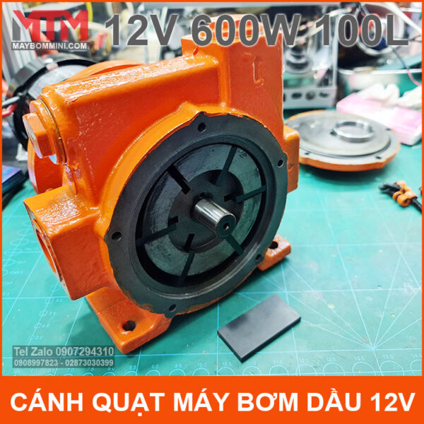 Canh Quat May Bom Xang Dau 12V 600W Canh Quat May Bom Xang Dau 12V 600W