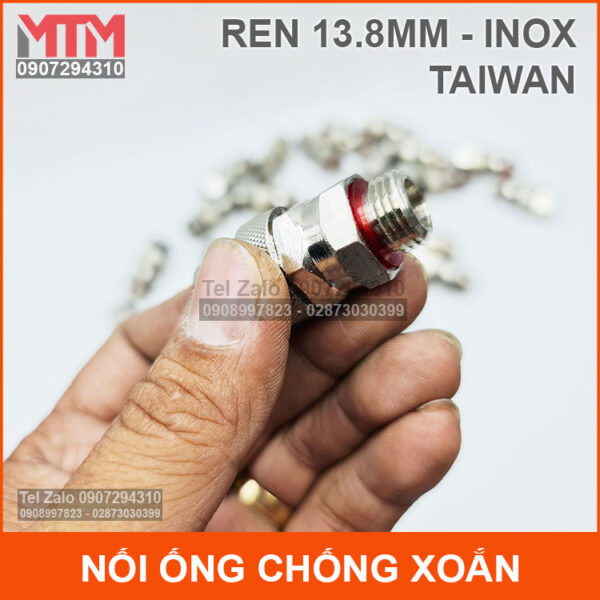 Noi Chong Xoan Ong 13mm Inox Taiwan Ren Ngoai Noi Chong Xoan Ong 13mm Inox Taiwan Ren Ngoai