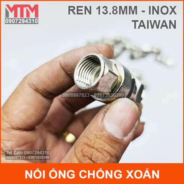 Noi Chong Xoan Ong 13mm Inox Taiwan Ren Trong Noi Chong Xoan Ong 13mm Inox Taiwan Ren Trong
