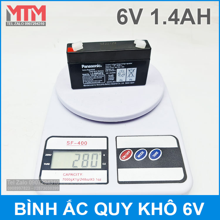 Ac Quy Panasonic 6v Trong Luong Ac Quy Panasonic 6v Trong Luong
