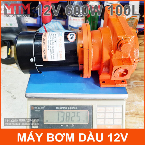 Bom Dau Cao Cap Luu Luong Lon 12v 600w Can Nang Bom Dau Cao Cap Luu Luong Lon 12v 600w Can Nang