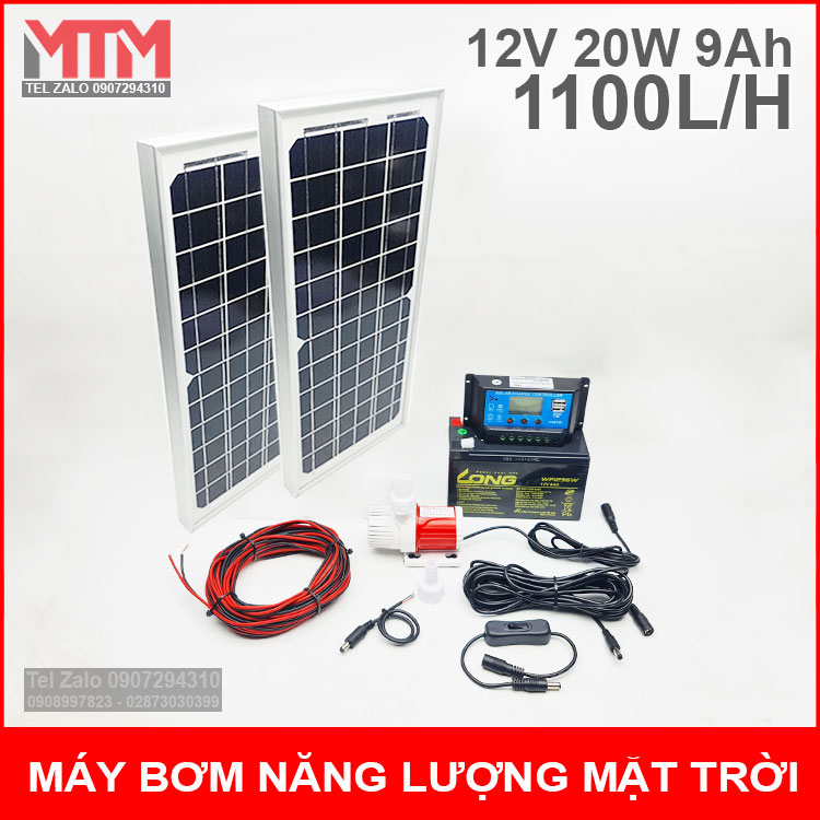 May Bom Nang Luong Mat Troi 12V 20W 9ah Chinh Hang May Bom Nang Luong Mat Troi 12V 20W 9ah Chinh Hang