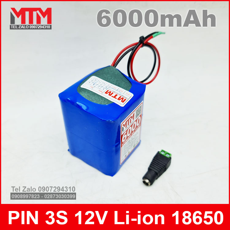 Pin 3s 12v 6000mah Pin 3s 12v 6000mah