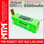 Ban Pin Robot Hut Bui Lau Nha Irobot Roomba Chinh Hang Mau 5200mah