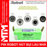 IRobot Roomba Rechargeable Battery For IRobot Roomba 500 600 700 800 900 595 620 650 780 890 Batteries