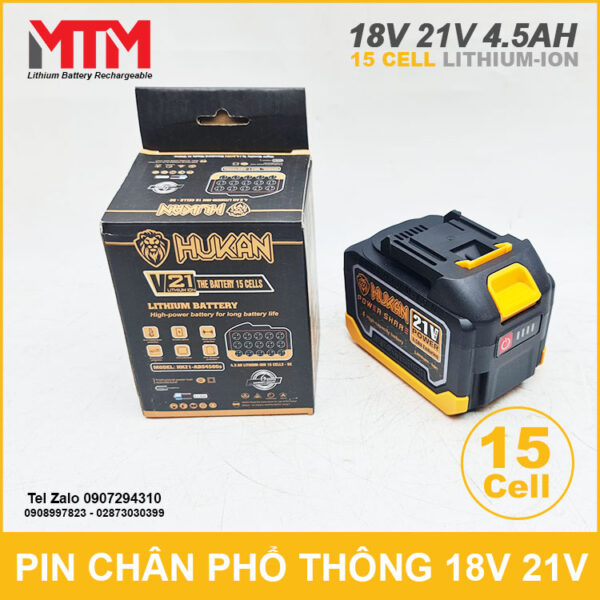 Phan Phoi Pin Pho Thong 21v 15 Cell 5C 4500mah Phan Phoi Pin Pho Thong 21v 15 Cell 5C 4500mah