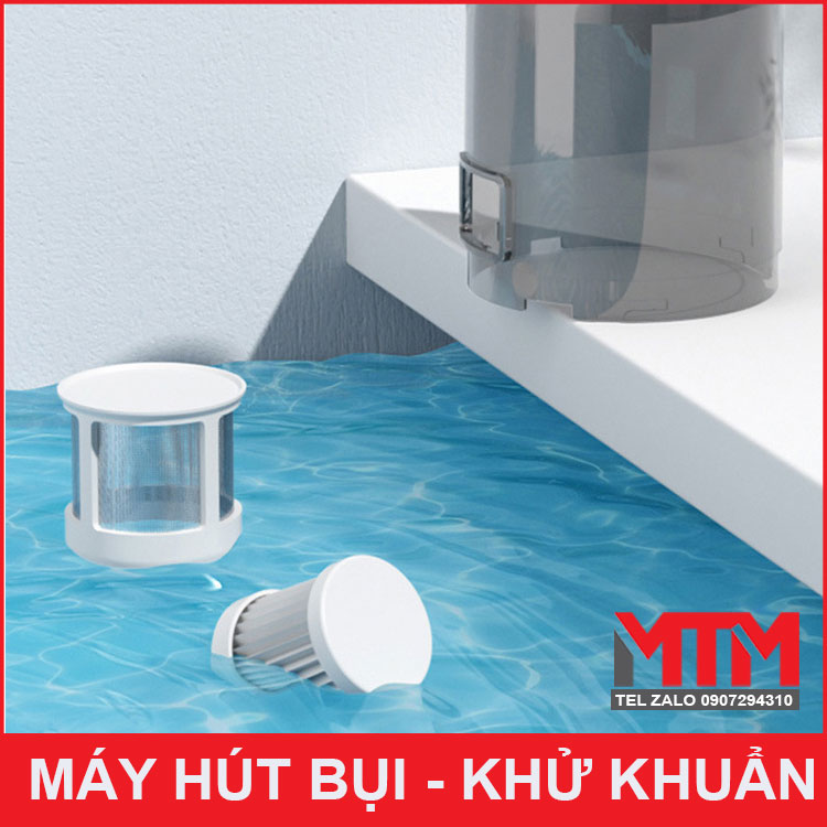 Ve Sinh Bo Loc May Hut Bui Cam Tay Cho Guong Nem