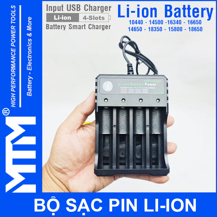 LI ION BATTERY USB SAC PIN 18650 KHAY 4 CELL LI ION BATTERY USB SAC PIN 18650 KHAY 4 CELL
