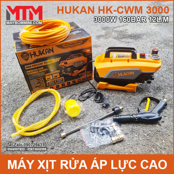 May Rua Xe Ap Luc Cao 220V 3000W 12L Hukan HK CWM 3000 May Rua Xe Ap Luc Cao 220V 3000W 12L Hukan HK CWM 3000