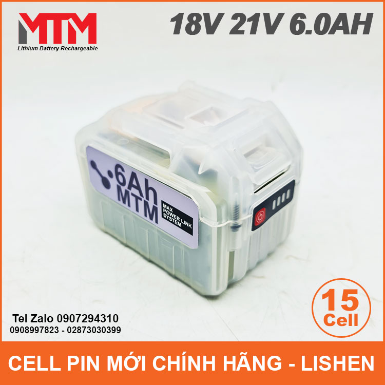 Pin Chan Pho Thong Makita M21 Hukan18V 21V 15cell 6Ah Pin Chan Pho Thong Makita M21 Hukan18V 21V 15cell 6Ah
