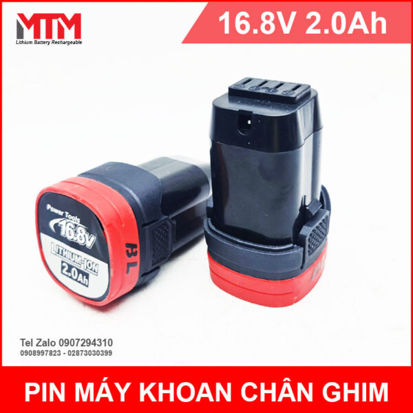 Pin May Khoan Chan Ghim 16V8 2000mah Pin May Khoan Chan Ghim 16V8 2000mah