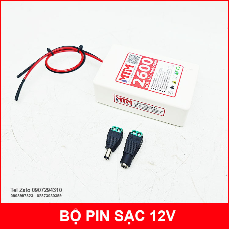 Bo Pin Sac 12V 2000mah 10A MTM Bo Pin Sac 12V 2000mah 10A MTM