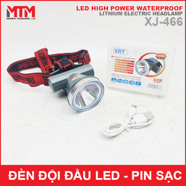 Den Doi Dau LED 5V 80W 700mah Type C IP67 XRT XJ 466 Den Doi Dau LED 5V 80W 700mah Type C IP67 XRT XJ 466