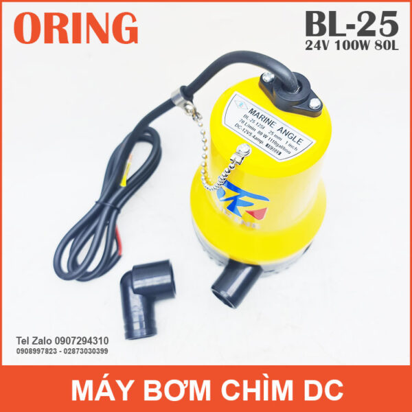 Mayt Bom Chim 24V 100W 80L ORING Gia Re Mayt Bom Chim 24V 100W 80L ORING Gia Re