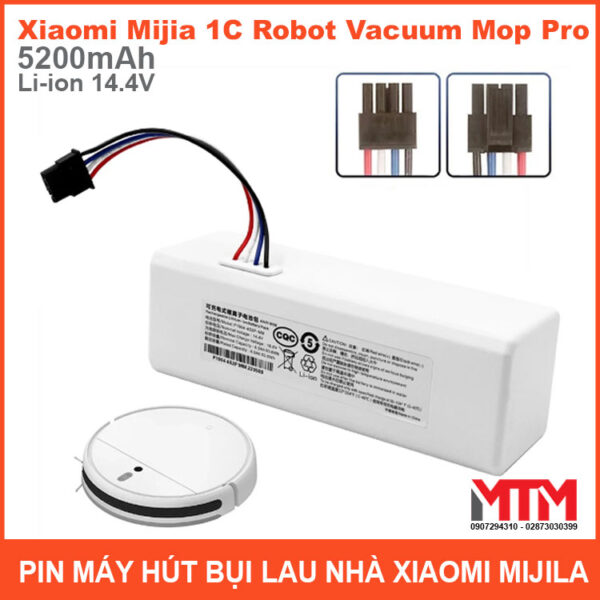 Pin May Hut Bui Lau Nha Xiaomi Robot MOP 14v4 5200mah Pin May Hut Bui Lau Nha Xiaomi Robot MOP 14v4 5200mah