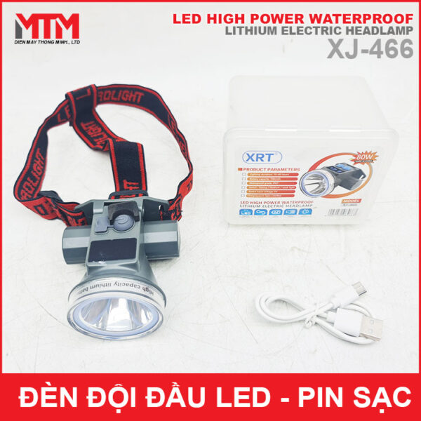 Ban Den Doi Dau LED 5V 80W 700mah Type C IP67 XRT XJ 466 Ban Den Doi Dau LED 5V 80W 700mah Type C IP67 XRT XJ 466