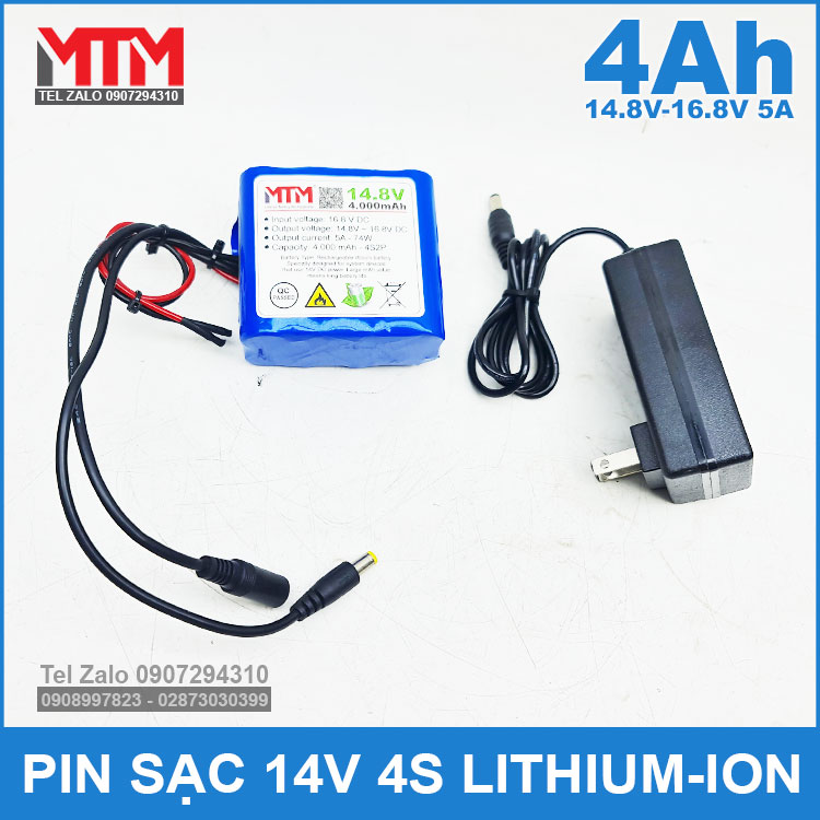 Pin 14V 4000mah 5A 4S2P MTM Pin 14V 4000mah 5A 4S2P MTM