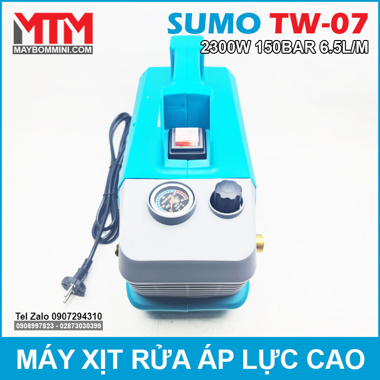 May Rua Xe Ap Luc Cao 220V 2300W 6L Sumo TW 07 Cao Cap