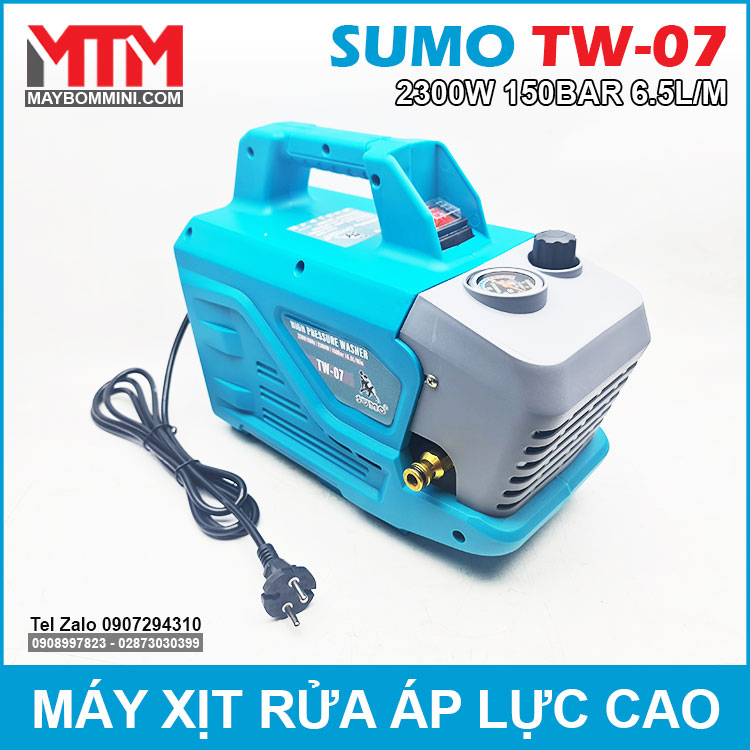 May Rua Xe Ap Luc Cao 220V 2300W 6L Sumo TW 07 Chinh Hang