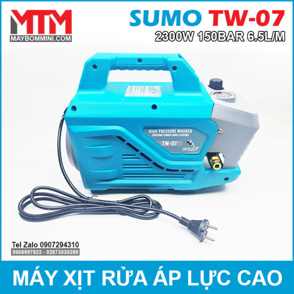 Gia May Rua Xe Ap Luc Cao 220V 2300W 6L Sumo TW 07