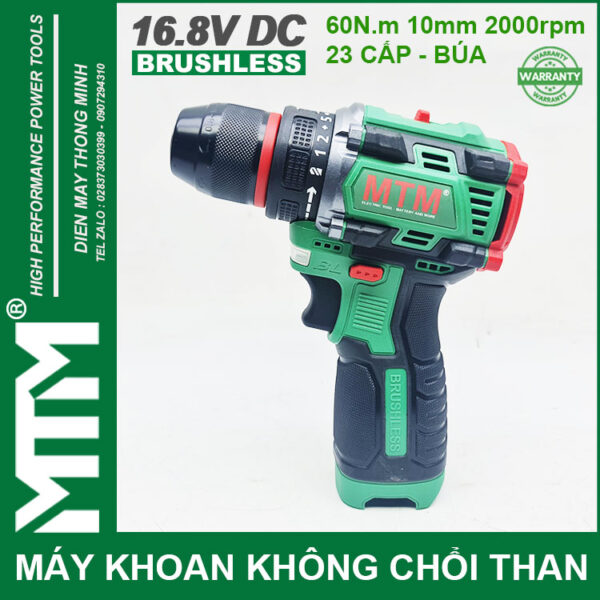 May Khoan Bat Vit Khong Choi Thang 16V MTM M168 10mm 60N 2000rpm 23 Cap Co Bua May Khoan Bat Vit Khong Choi Thang 16V MTM M168 10mm 60N 2000rpm 23 Cap Co Bua