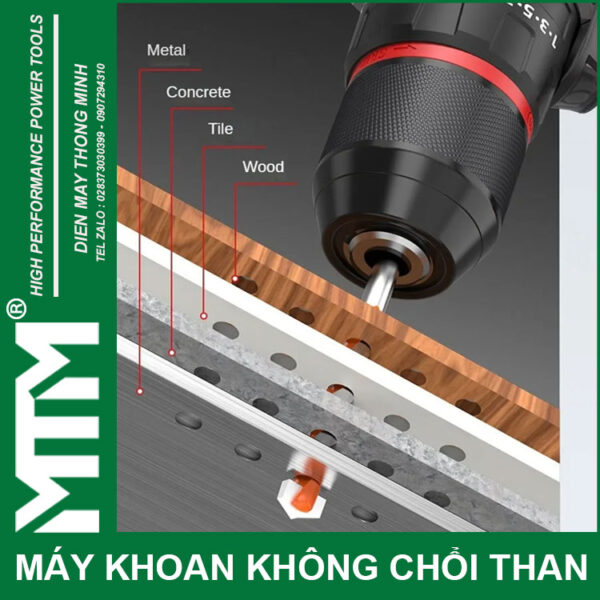 May Khoan Bat Vit Khong Choi Thang 16V MTM M168 10mm 60N 2000rpm 23 Cap Co Bua Da Nang May Khoan Bat Vit Khong Choi Thang 16V MTM M168 10mm 60N 2000rpm 23 Cap Co Bua Da Nang