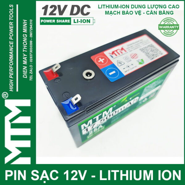 Pin Quat Den Quat Tich Dien 12V 25A MTM Pin Quat Den Quat Tich Dien 12V 25A MTM