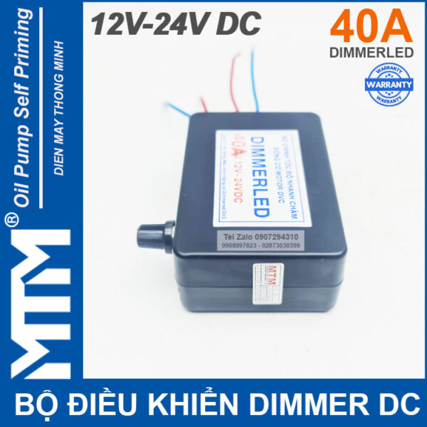 Ban Bo Dieu Khien Dimmer DC 12v 24v 40A Ban Bo Dieu Khien Dimmer DC 12v 24v 40A