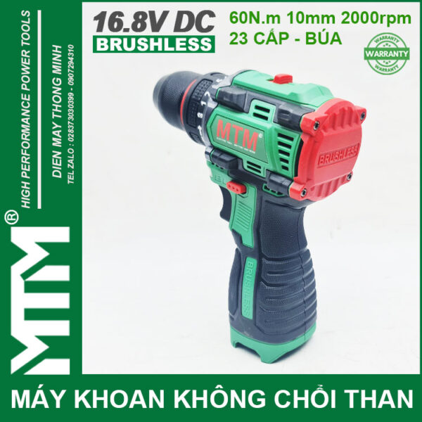 Ban May Khoan Bat Vit Khong Choi Thang 16V MTM M168 10mm 60N 2000rpm 23 Cap Co Bua Ban May Khoan Bat Vit Khong Choi Thang 16V MTM M168 10mm 60N 2000rpm 23 Cap Co Bua