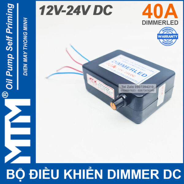 Cung Cap Bo Dieu Khien Dimmer DC 12v 24v 40A Den Led Cung Cap Bo Dieu Khien Dimmer DC 12v 24v 40A Den Led