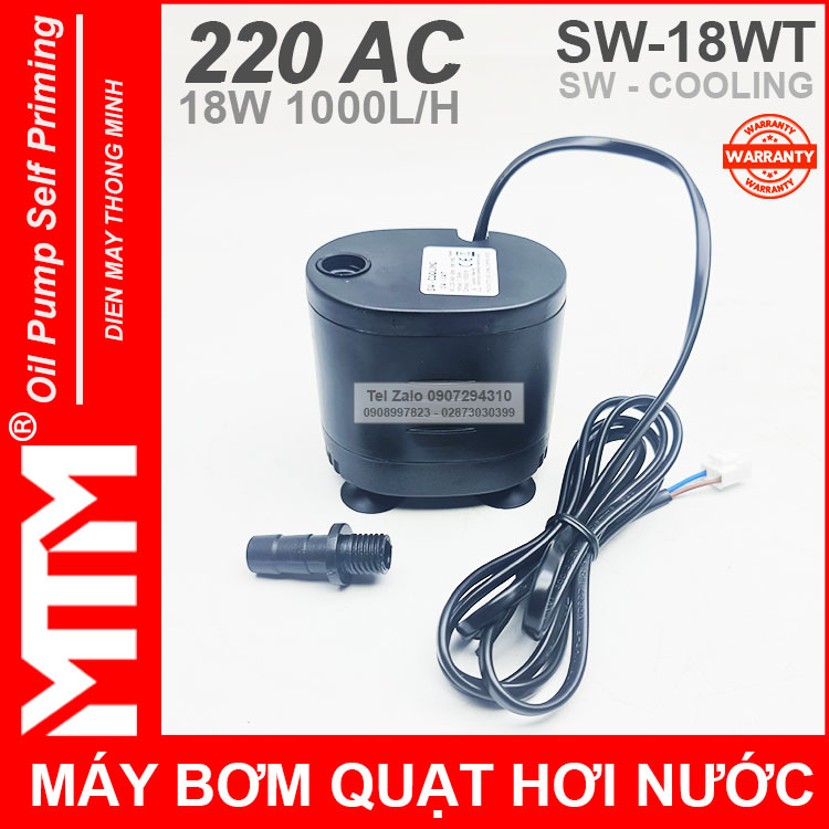 Gia Ban May Bom Quat Hoi Nuoc 220V 18W 1000L SW COOLING Gia Ban May Bom Quat Hoi Nuoc 220V 18W 1000L SW COOLING