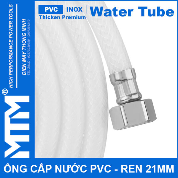 Ong Nuoc Tuoi Cay Rua Xe Ve Sinh Nha Cua Ren Inox 21mm Ong Nuoc Tuoi Cay Rua Xe Ve Sinh Nha Cua Ren Inox 21mm